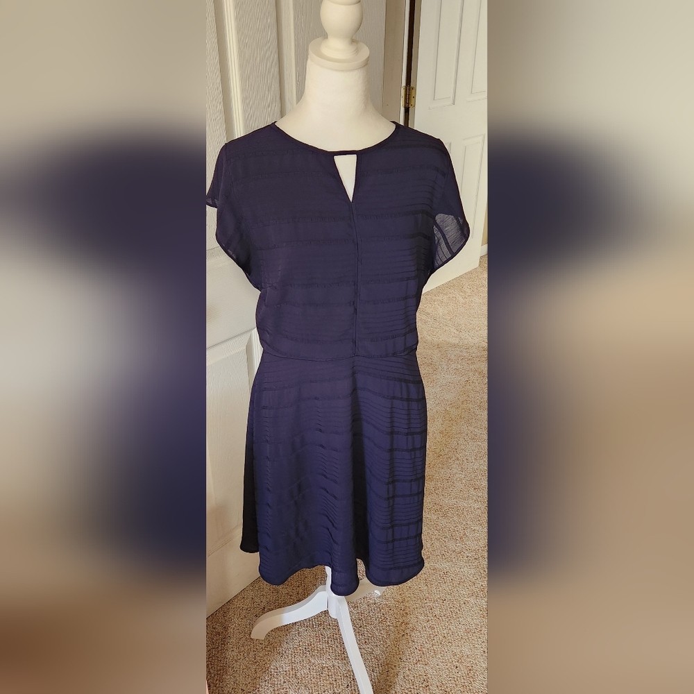 Banana‎ Republic Dress | Banana Republic A-Line Dress | Navy Dress | Work Sz 14